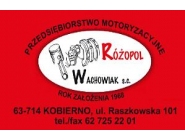 Różopol-Wachowiak S.C.: naprawa silników przemysłowych, wymiany zużytego napędu, naprawa kombajnów, naprawa sprzętu budowlanego Kobierno