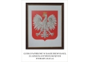 Artykuły propagandowe: urny wyborcze, flaga, godło, sukno, chorągiewki, proporczyk Warszawa