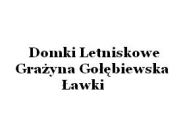 Domki Letniskowe Grażyna Gołębiewska: domki letniskowe nad jeziorem, domki letniskowe do wynajęcia, wypoczynek nad jeziorem Ławki, Ryn