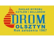 Drom: produkcja i sprzedaż kotłów C.O., piece sterowane elektronicznie, piece dolnopalne, piece górnopalne, sprzedaż bojlerów, Warmińsko-mazurskie