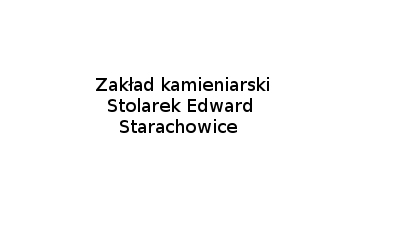 Zakład Kamieniarski Stolarek Edward: obróbka kamienia, usługi kamieniarskie, nagrobki, wyrób nagrobków Starachowice