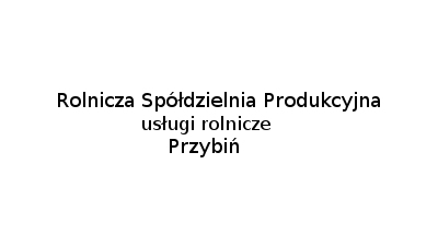 Rolnicza Spółdzielnia Produkcyjna: hodowla bydła, sprzedaż pszenicy, sprzedaż zboża, usługi rolnicze Przybiń