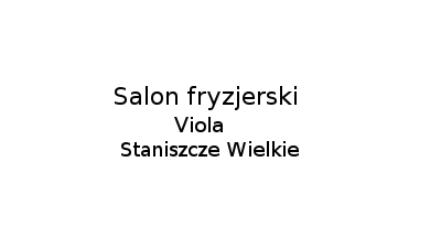 Salon fryzjerski Viola: kuracja regenerująca włosy, strzyżenie męskie, fryzury damskie, fryzury ślubne, farbowanie włosów Staniszcze Wielkie