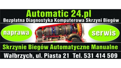 Automatic24: naprawa automatycznych skrzyń biegów, wymiana uszkodzonego sprzęgła, naprawa skrzyń biegów manualnych, wymiana sprzęgła dwumasy Wałbrzych