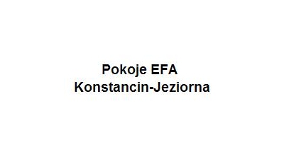 Pokoje EFA: pokoje z dostępem do kuchni, pokoje gościnne do wynajęcia, baza noclegowa, pokoje gościnne z łazienkami Konstancin-Jeziorna