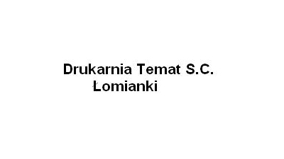 Temat S.C. Łomianki: druk offsetowy, produkcja opakowań kartonowych, druk wielkoformatowy, druk w dobrej cenie, druk materiałów reklamowych