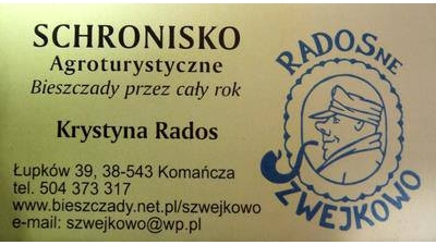 Radosne Szwejkowo Krystyna Rados: wynajem pokoi gościnnych, miejsca noclegowe, kwatery prywatne, pokoje gościnne do wynajęcia Łupków