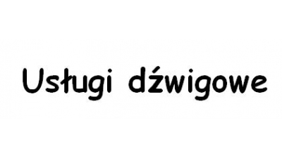 Usługi dźwigowe Anna Szostak: usługi koparką, wynajem wózków widłowych powiat otwocki