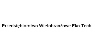 Przedsiębiorstwo Wielobranżowe Eko-Tech  Sławoborze